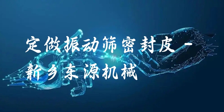 定做振動(dòng)篩密封皮 - 新鄉(xiāng)東源機(jī)械