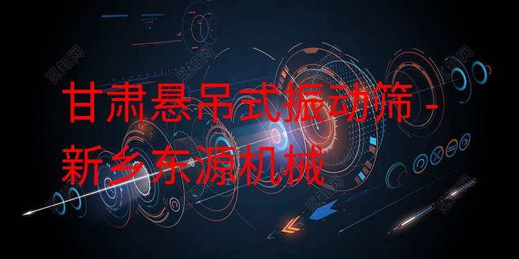 甘肅懸吊式振動(dòng)篩 - 新鄉(xiāng)東源機(jī)械