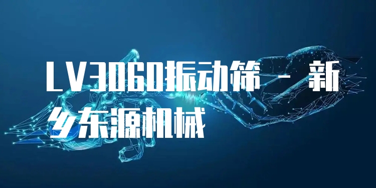 LV3060振動篩 - 新鄉(xiāng)東源機械