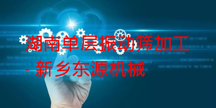 湖南單層振動(dòng)篩加工 - 新鄉(xiāng)東源機(jī)械