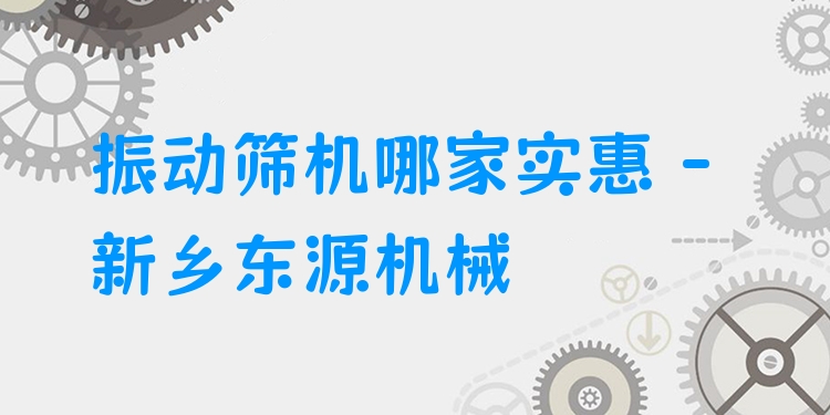 振動(dòng)篩機(jī)哪家實(shí)惠 - 新鄉(xiāng)東源機(jī)械