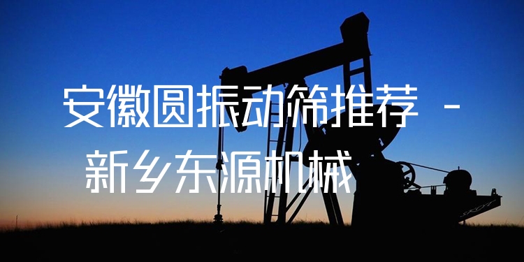 安徽圓振動篩推薦 - 新鄉(xiāng)東源機(jī)械