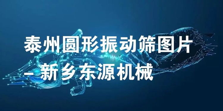泰州圓形振動(dòng)篩圖片 - 新鄉(xiāng)東源機(jī)械