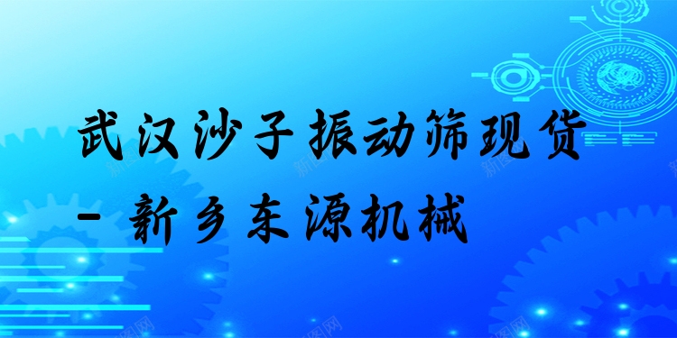 武漢沙子振動(dòng)篩現(xiàn)貨 - 新鄉(xiāng)東源機(jī)械