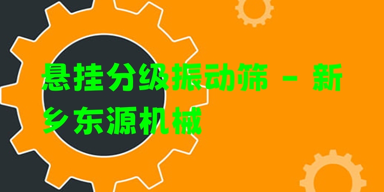 懸掛分級振動篩 - 新鄉(xiāng)東源機(jī)械